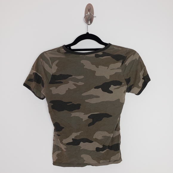 Garage Camouflage Crop Top - Picture 2 of 4